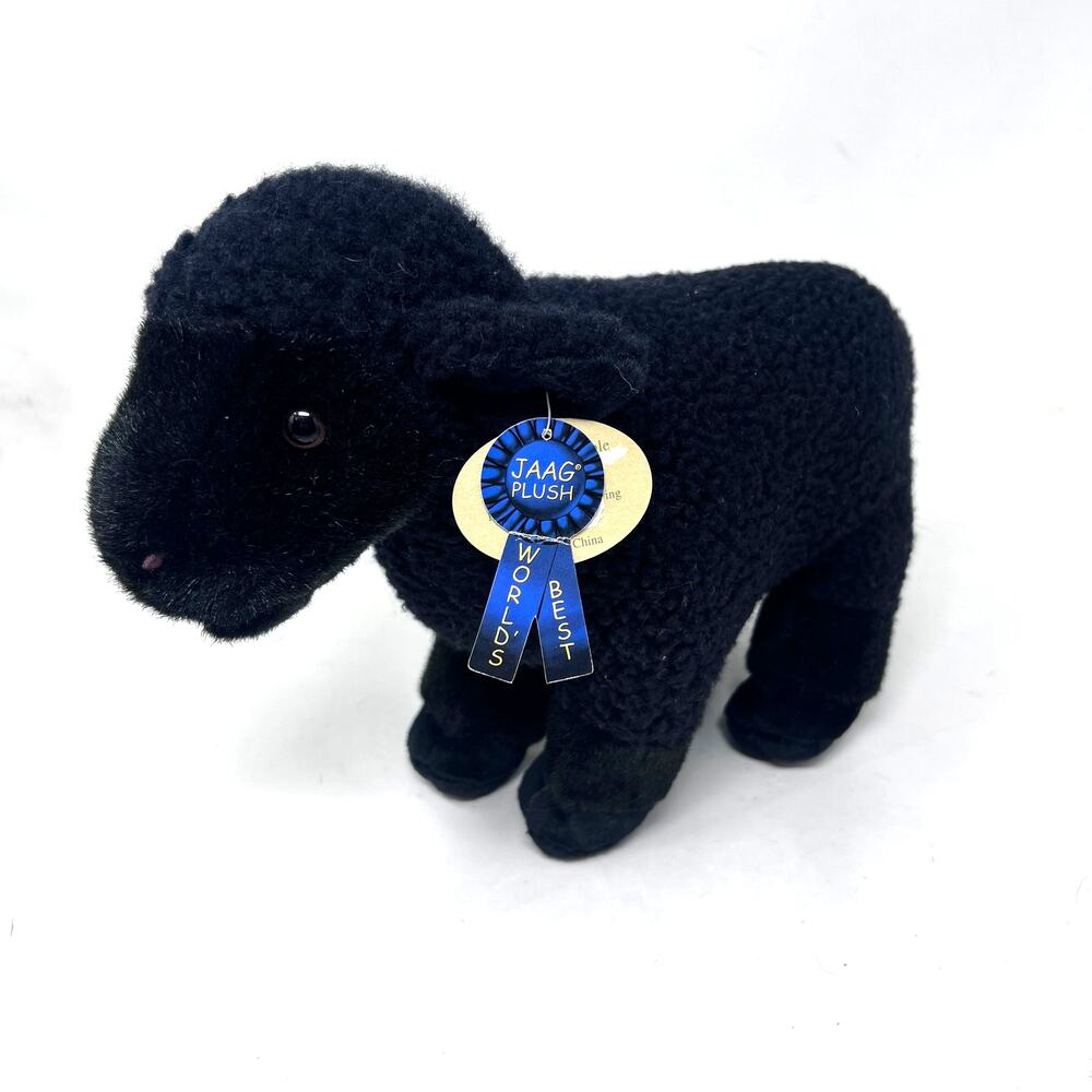 Black Sheep‎ Plush Stuffed Easter Lamb 12" Jaag with tags
